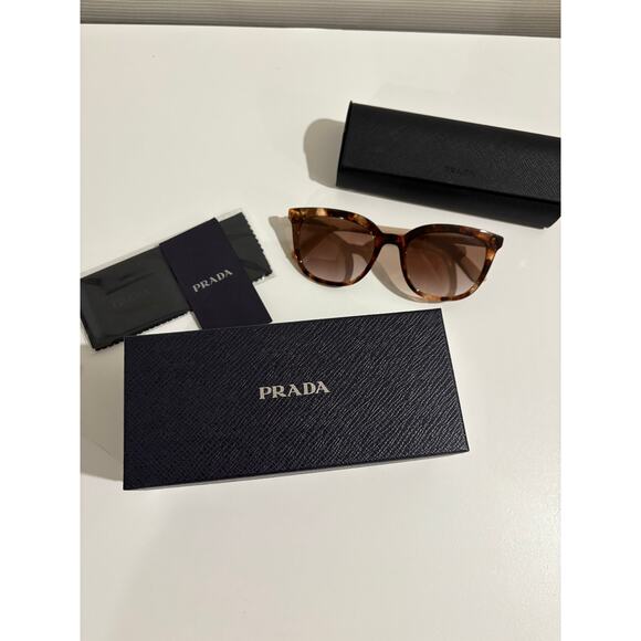Gently used Authentic Prada Women's PR03XS 53mm Sunglasses w box, case & cloth - Picture 6 of 7